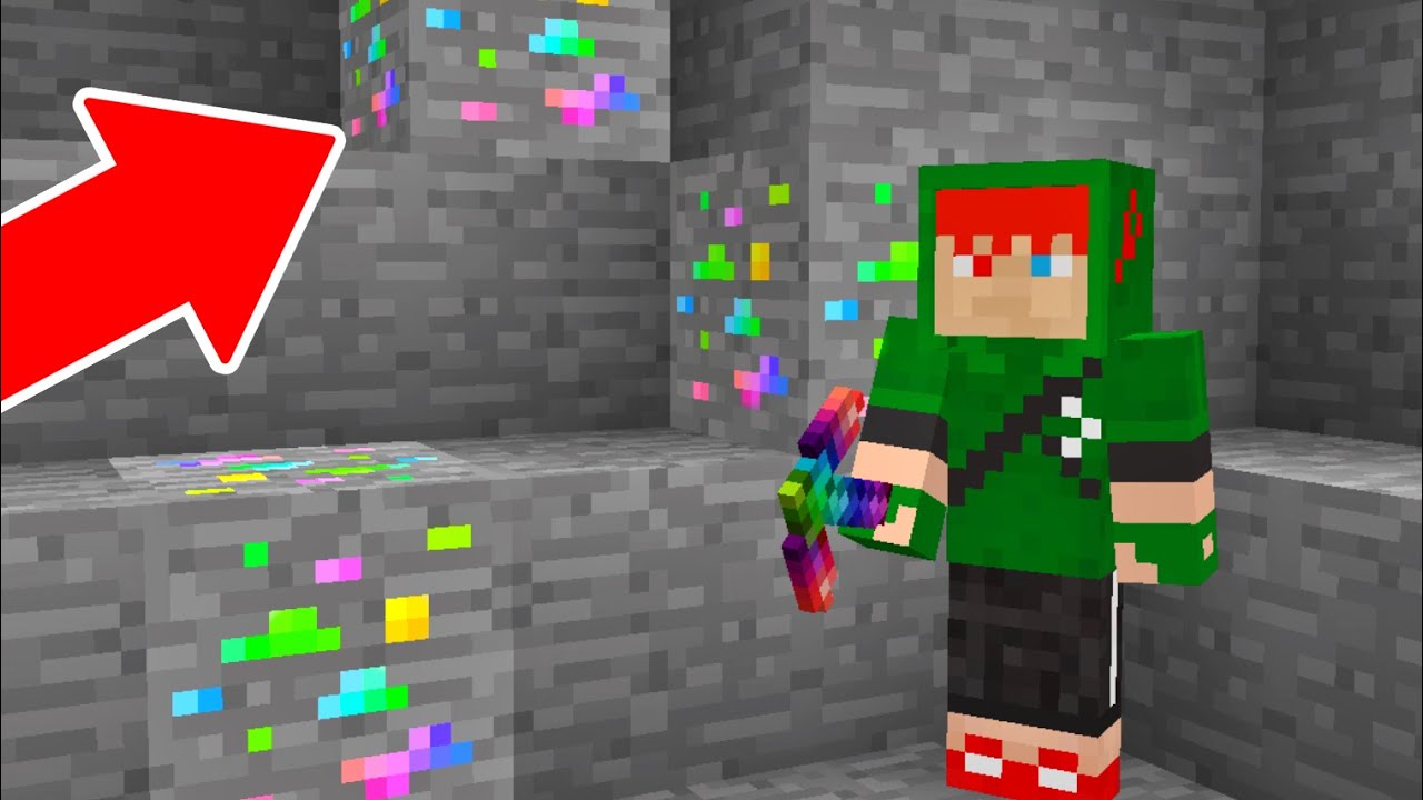 Я НАШЁЛ СЕКРЕТНУЮ РУДУ И ПОЛУЧИЛ ЛУЧШИЕ ИНСТРУМЕНТЫ В MINECRAFT!!