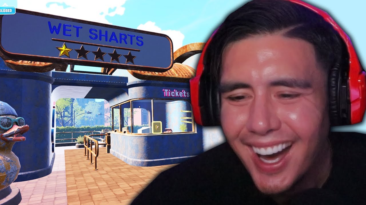 I OPENED MY OWN WATERPARK AND I SHOULDNT BE THIS DISRESPECTFUL (but i am) | Waterpark Simulator