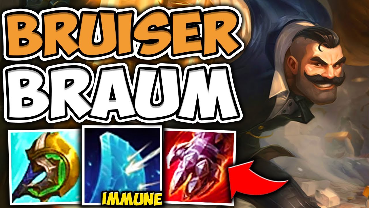 ABUSE THIS BRAUM TOP STRATEGY BEFORE IT GETS NERFED! (LEGIT UNKILLABLE) - League of Legends