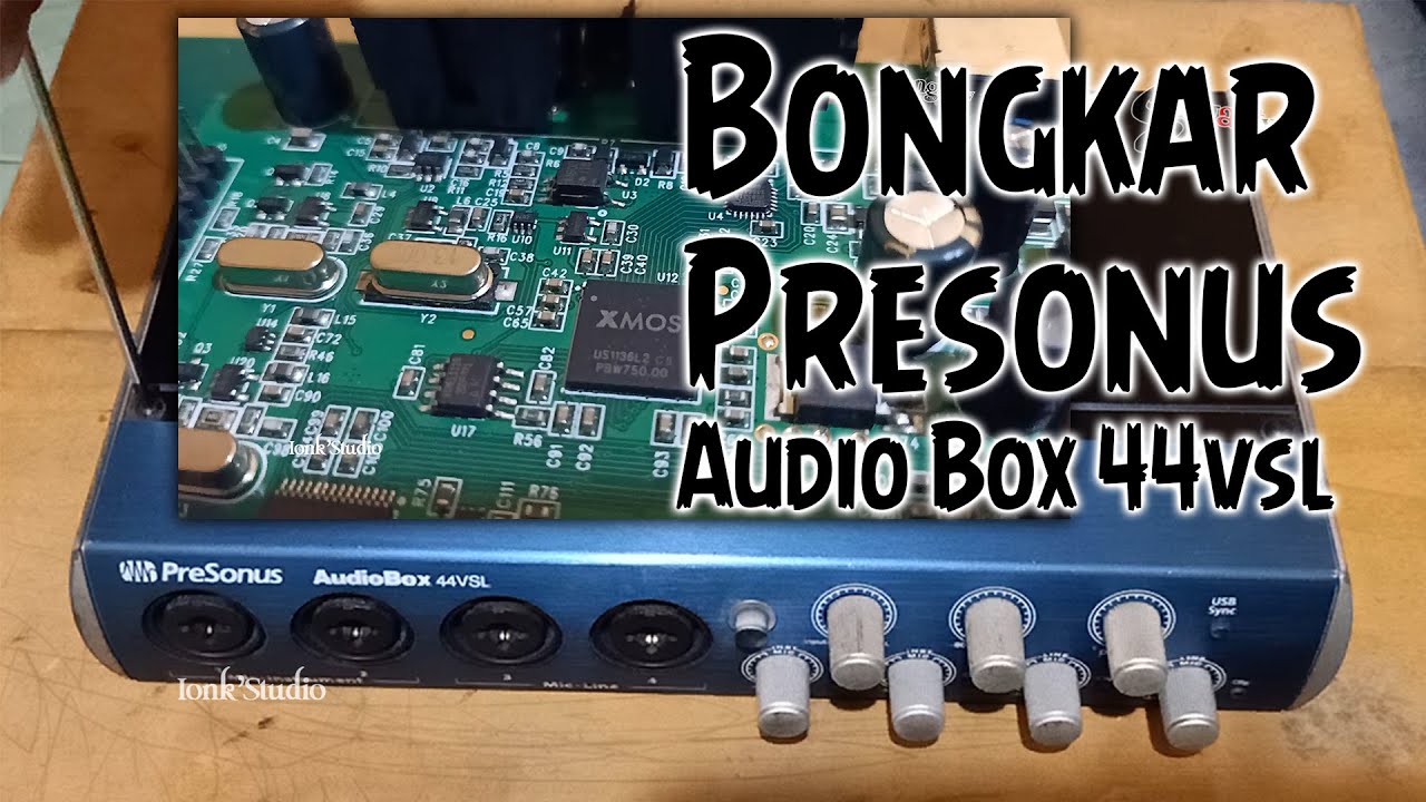 Presonus Audiobox 44vsl What's inside?