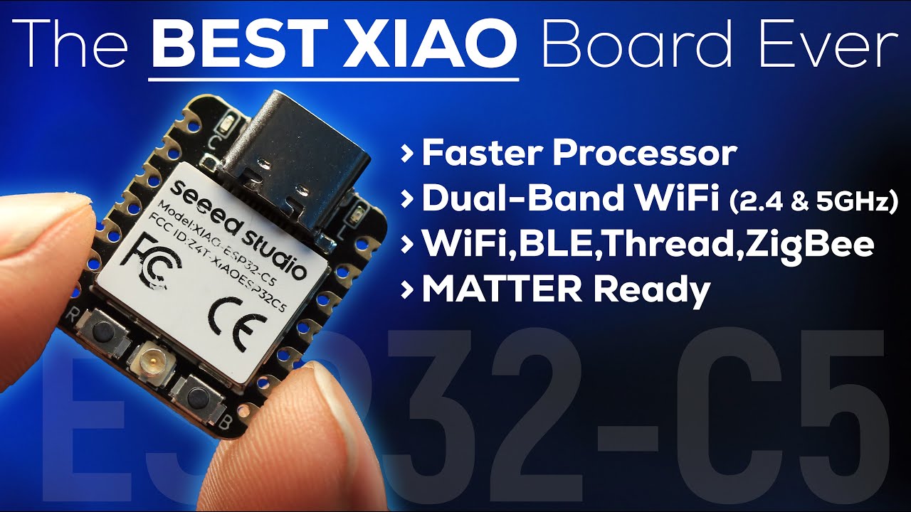 Лучшая плата XIAO в мире!! | XIAO ESP32 C5 | Розыгрыш