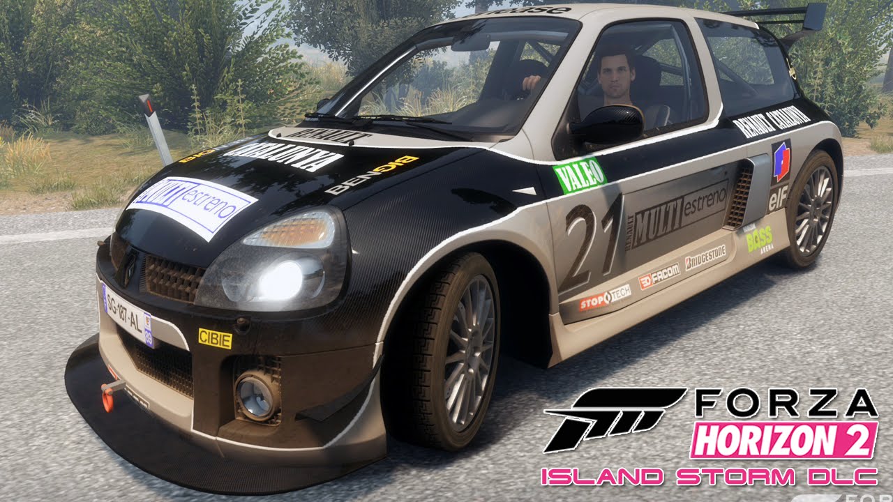 FORZA HORIZON 2 #58 | STORM ISLAND DLC | Renault Sport Clio V6 2003