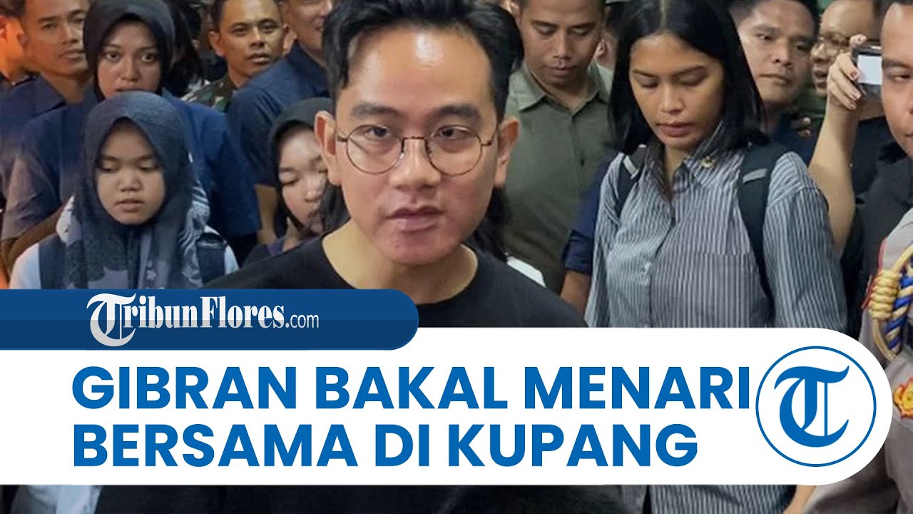 Kunjungi Kupang, Wapres Gibran Bakal Menari Bersama di Pelataran Kantor Gubernur NTT