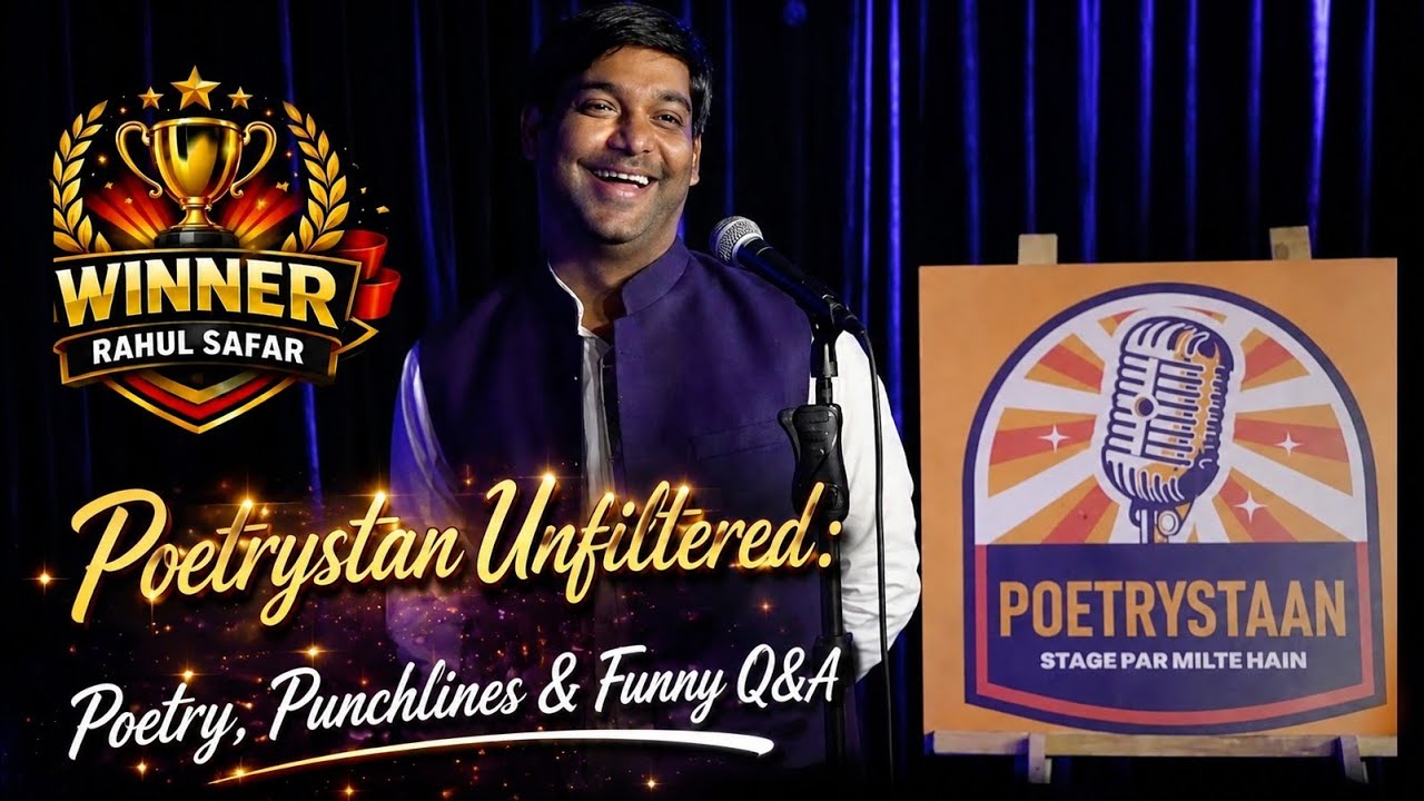 Safar Haseen Hote hain | Rahul Safar | Poetrystan Winner | Full Performance Video