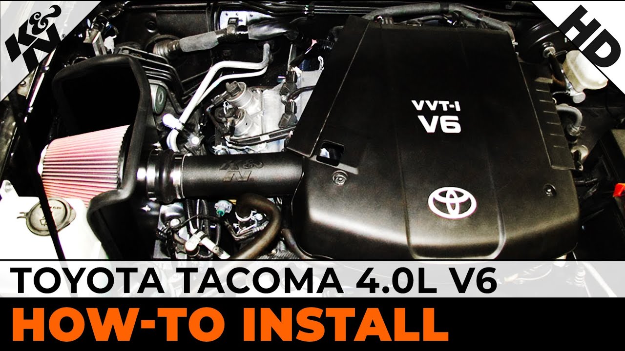 Toyota Tacoma 4.0L V6 [#63-9037] Air Intake Installation