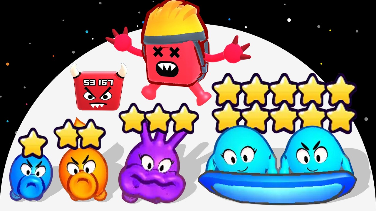 MAX LEVEL in Merge And Clash! - BEST Team In Merge Tactics! #gameluctus