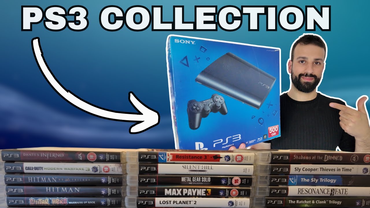 Моя коллекция PS3 стоимостью 4000 фунтов стерлингов – все игры для PS3, которыми я владею!!!
