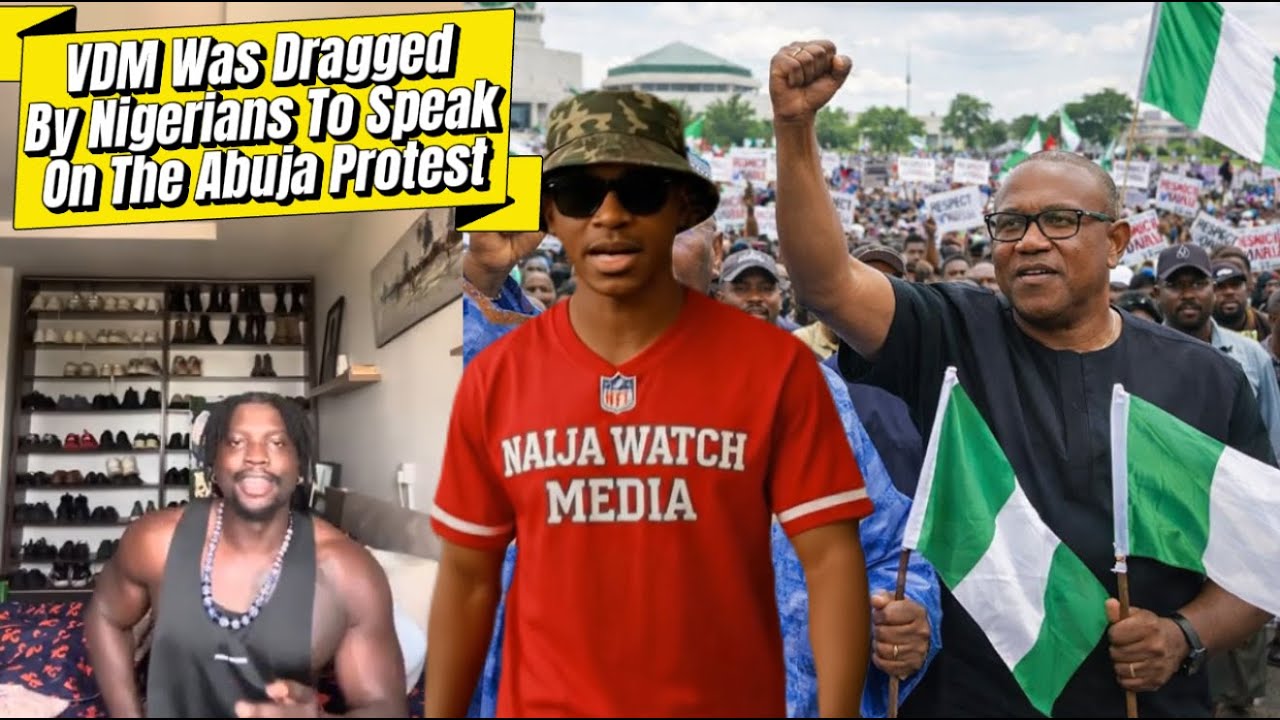 (9-2-26) VDM SPEAKS ON THE ABUJA PROTEST AFTER HE WAS DRAGGED ON THE COMMENT SECTION BY NIGERIANS
