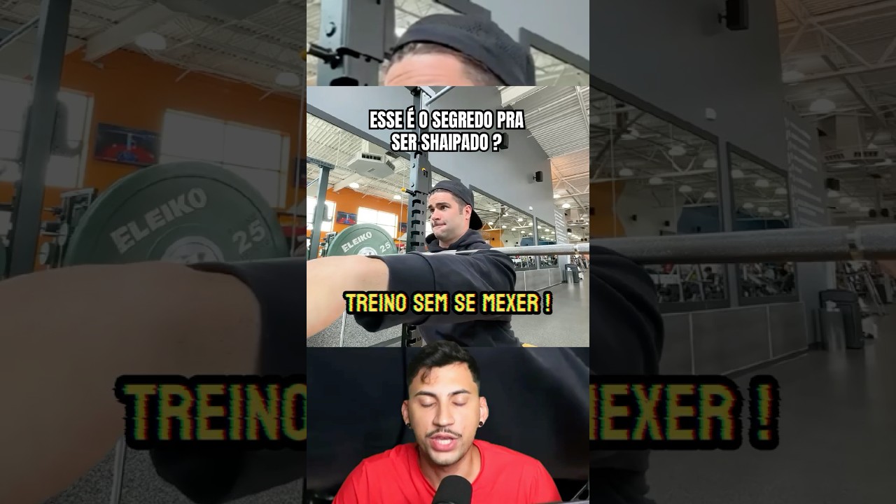 7 DIAS TREINANDO SEM SE MOVER QUE EVOLU&Ccedil;&Atilde;O SINISTRA ! #maromba #shapenatural #treinopesado #treino