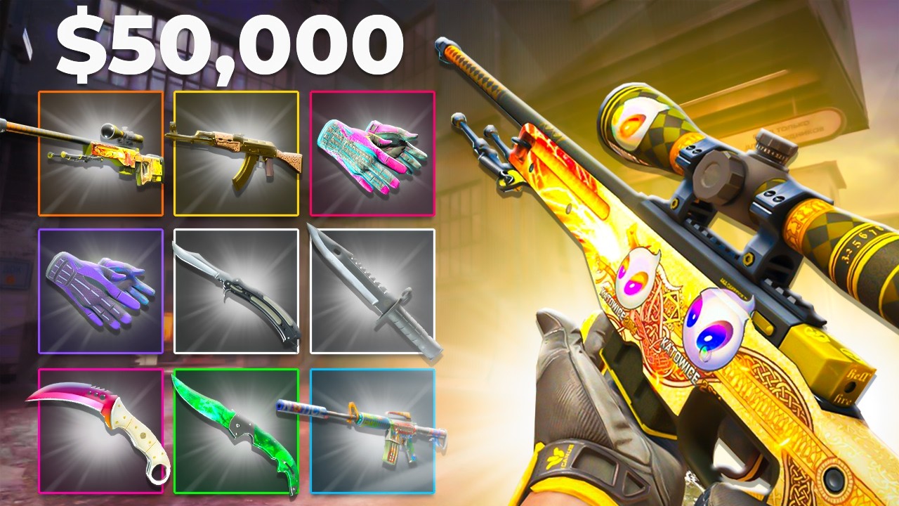 My $50,000 CS2 Inventory Showcase!