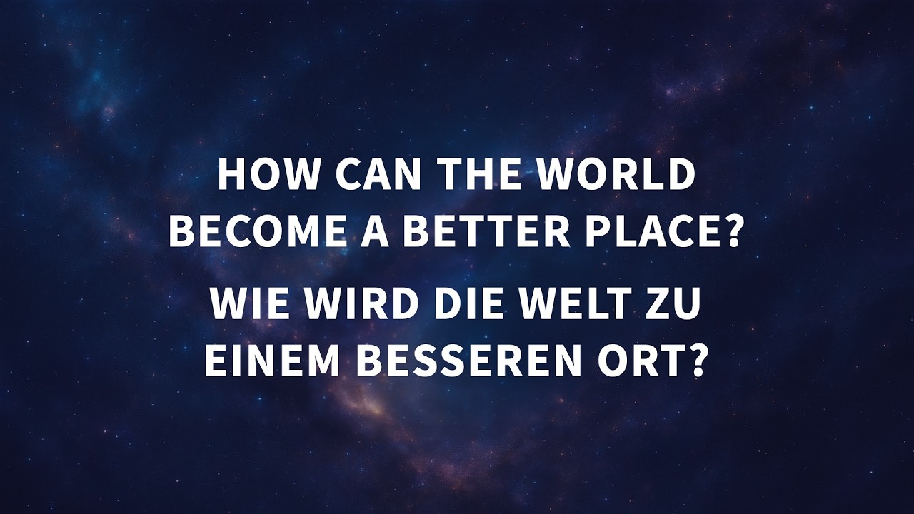 Genesis – How should we live?: How can the world become a better place? (Matthias Theis)