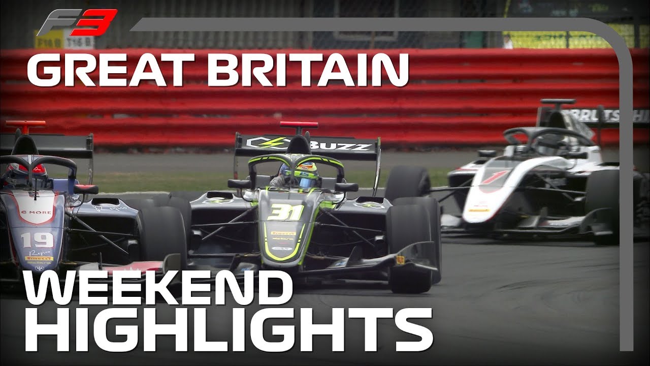 Formula 3 Round 4 Highlights | 2019 British Grand Prix