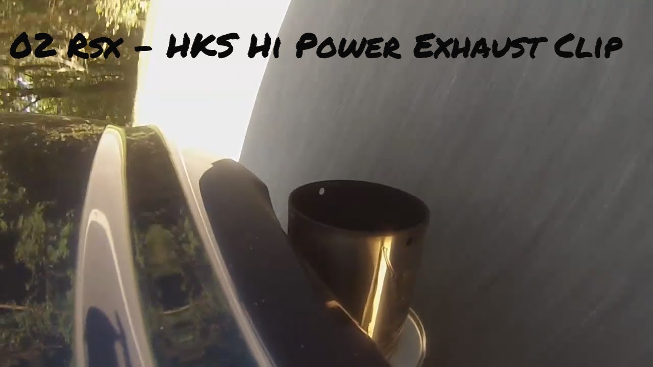 Acura Rsx HKS Hi Power Exhaust Clip + Test Pipe