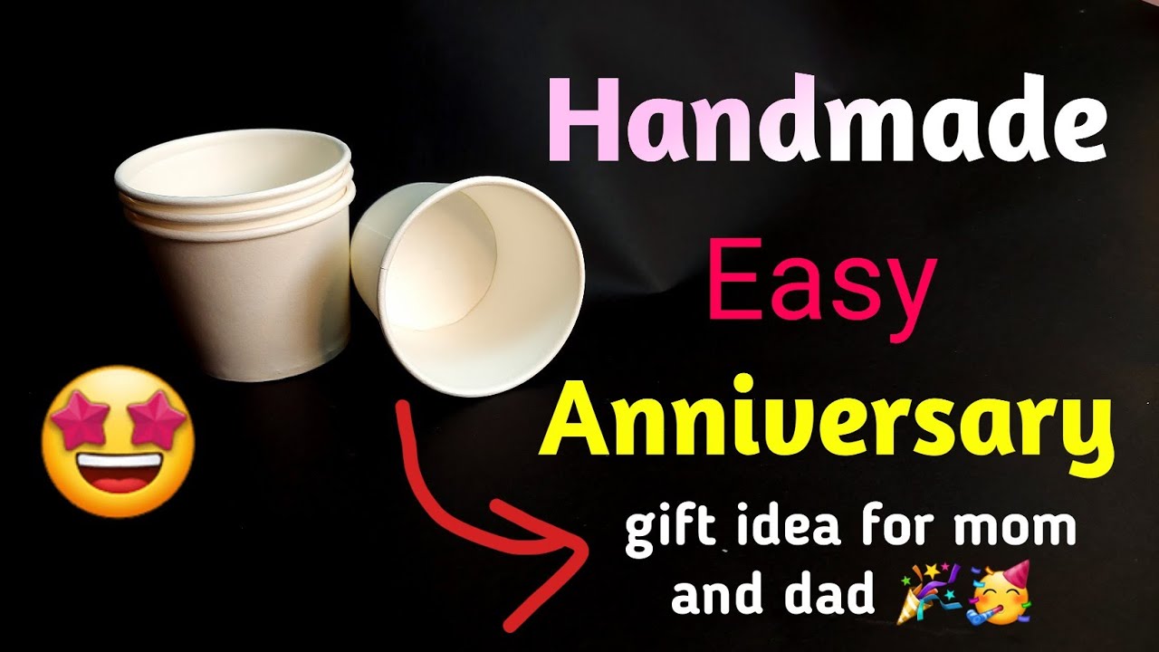 Handmade Anniversary gift idea for mom and dad/Easy Marriage Anniversary Gift Ideas / handmade gift