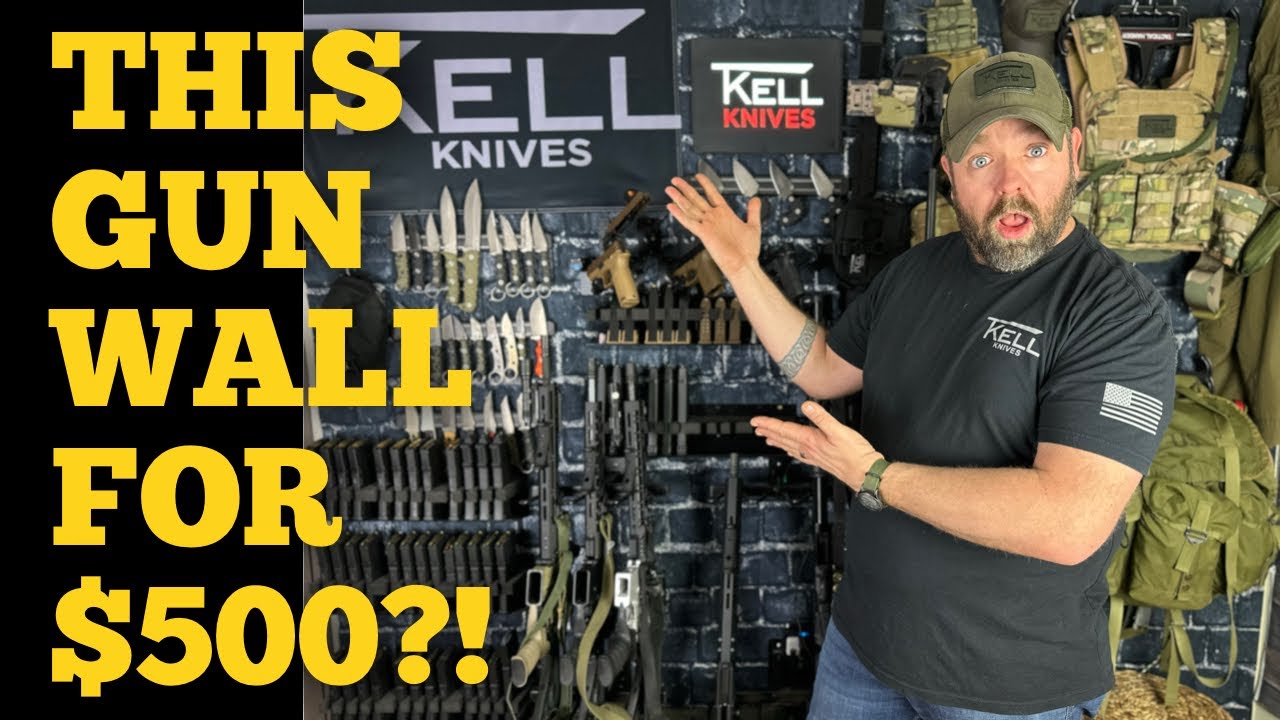 Building a Home Gun Wall - On a Budget!