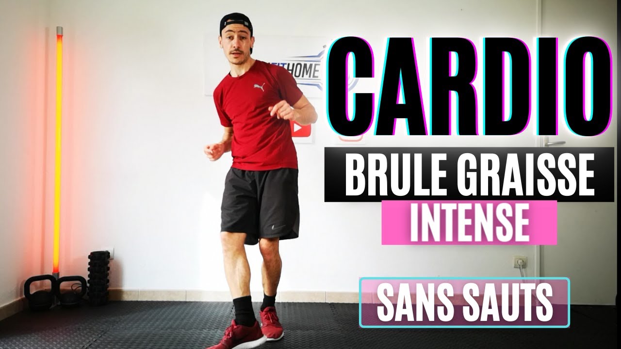 CARDIO BRULE GRAISSE INTENSE SANS SAUT (30 MIN) 🚀🔥 CARDIO SANS IMPACTS
