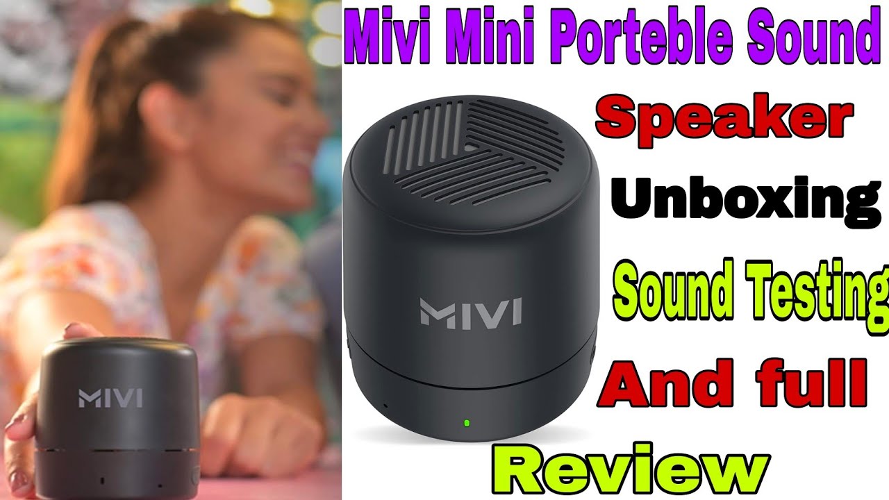 Mivi Mini Porteble Sound Speaker Unboxing And Review Sound Testing