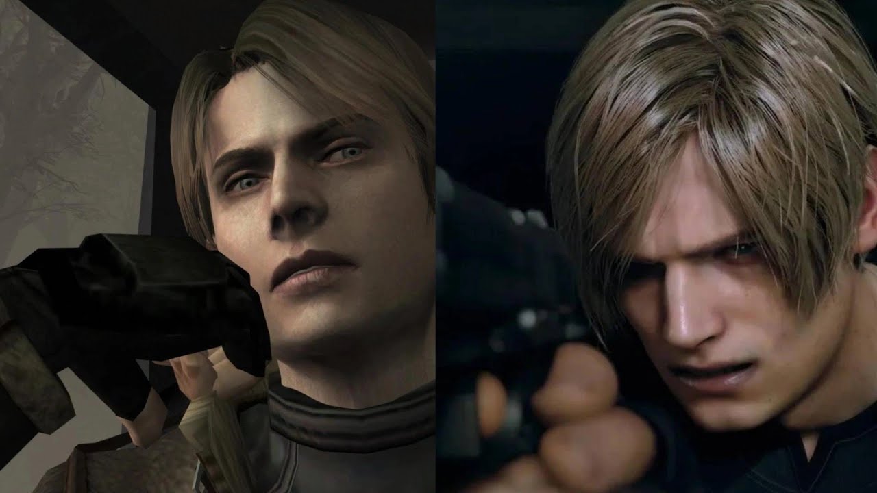 Leon dives back to the village again