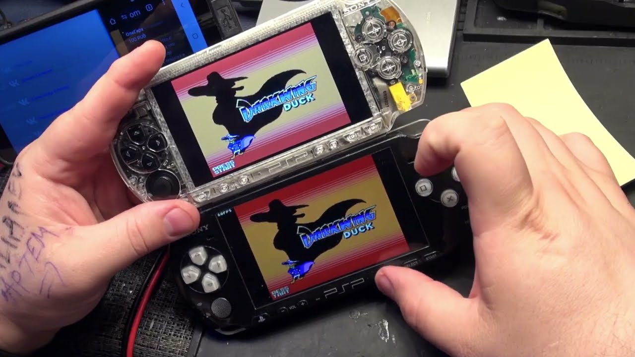 IPS экран на PSP  ;)