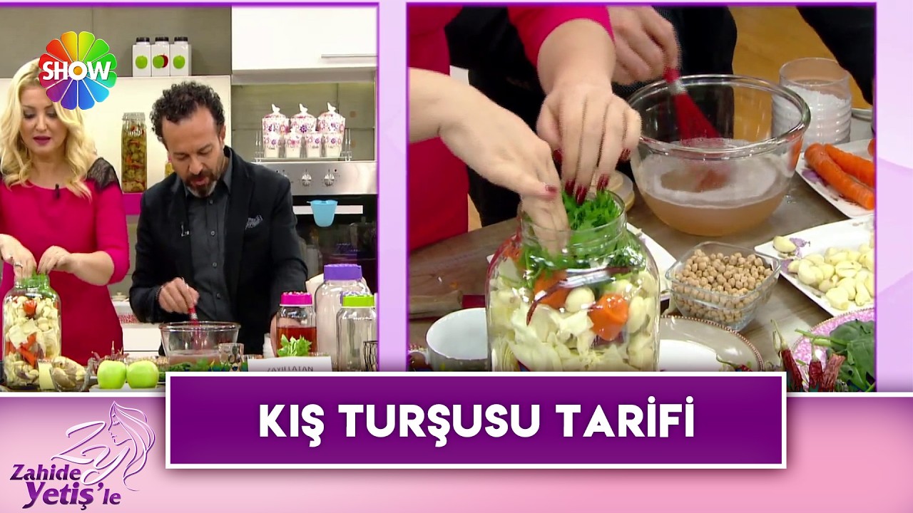 Lezzetli ve grip savaşçısı kış turşusu tarifi