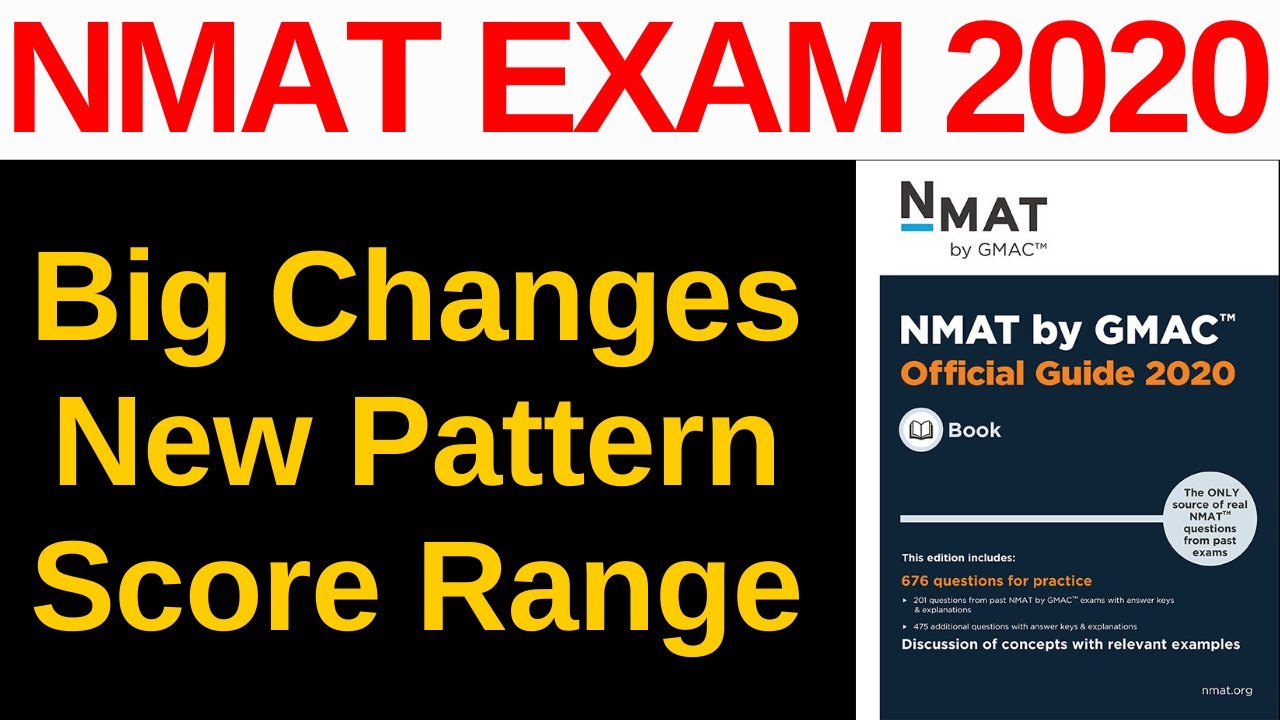 NMAT 2020 BIG Changes!!!! [New Pattern, New Score Range, New Structure] Everything Explained