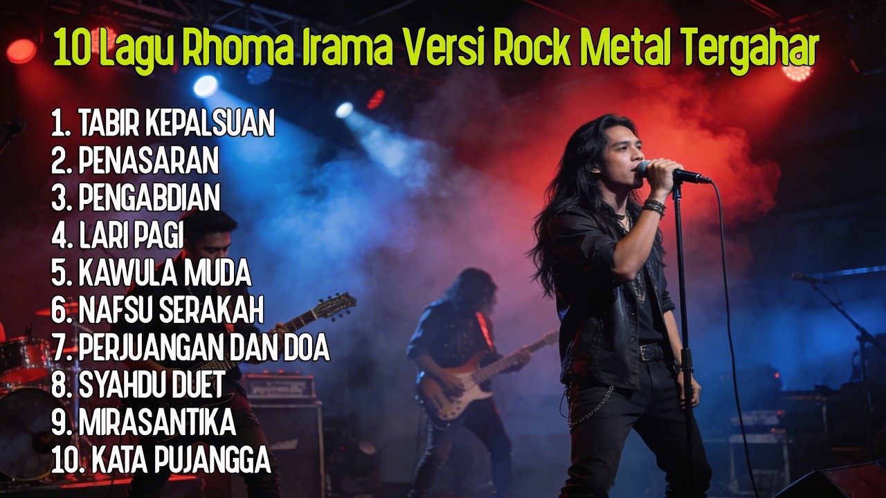 Rhoma Irama Rock Metal 🔥 Full Album | Mirasantika, Penasaran, Tabir Kepalsuan