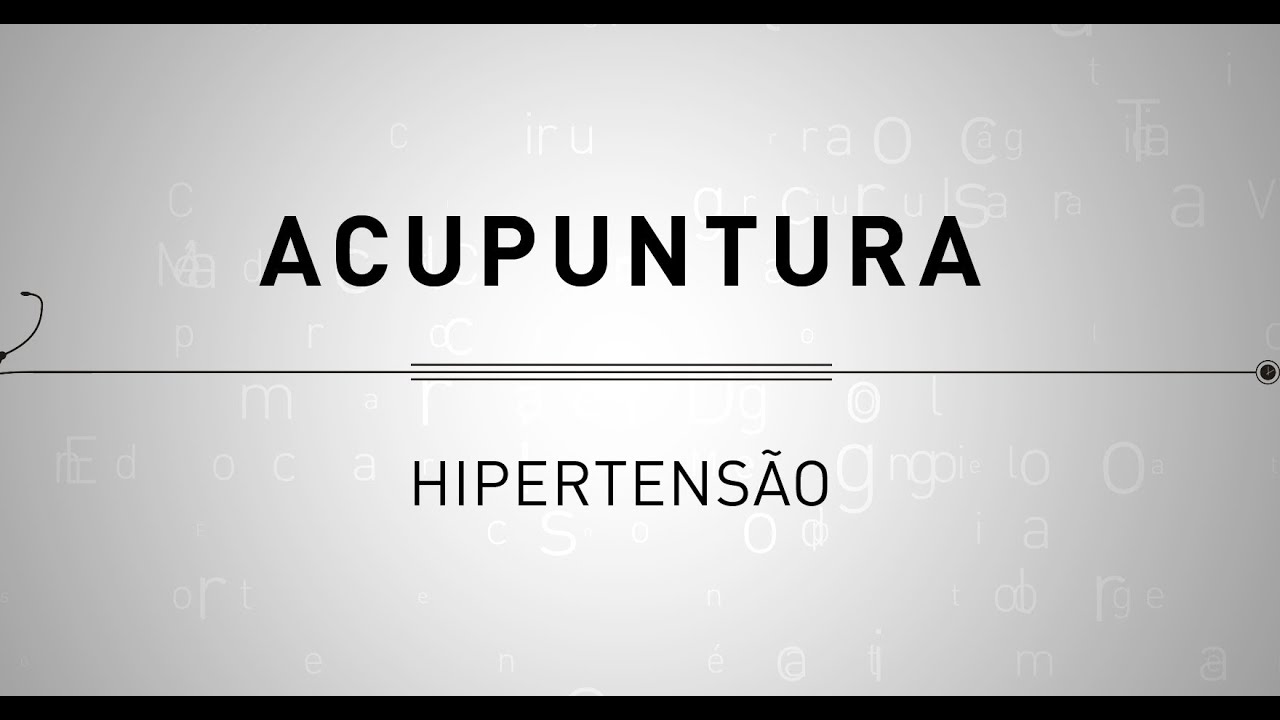 Acupuntura - Hipertensão