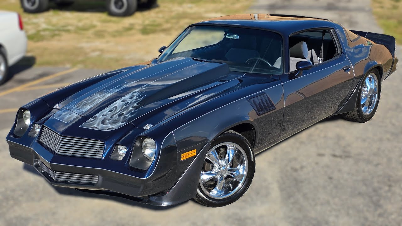 I drive this 1980 Chevy Camaro with a ZZ4 Crate and EFI at I-95 Muscle