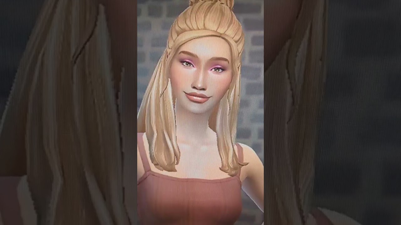 You'll always be a dumb blonde || Sims 4 