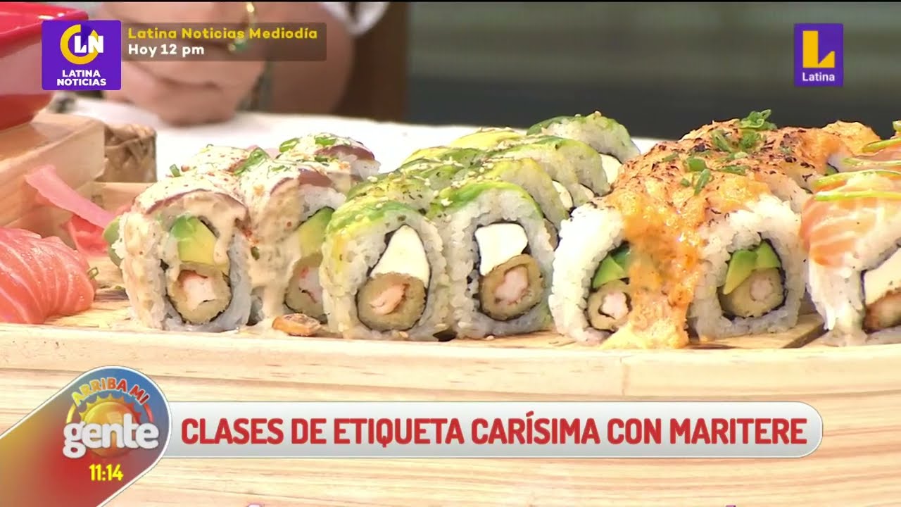 🔴📹 #ArribaMiGente | ¡Clases de etiqueta carísima con Maritere!