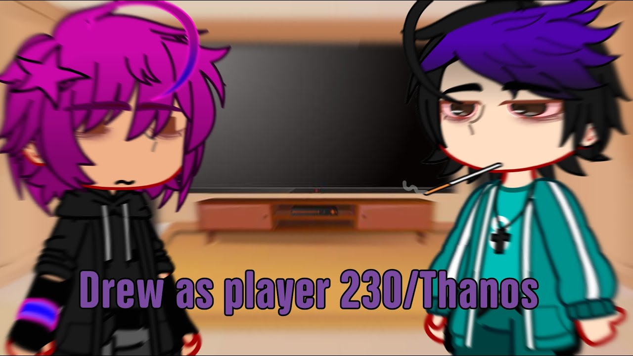 The Music Freaks react to Drew as Thanos !! // TMF — squid game // original! // part 1/1 // SPOILERS