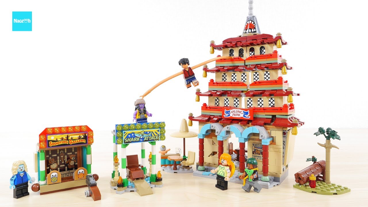 レゴ ワンピース アーロンパークの戦い 75638 ／ LEGO One Piece Battle at Arlong Park Speed build & Review