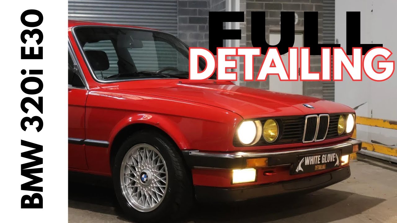 💎🔴BMW 320i E30 -ASMR DETAILING✨