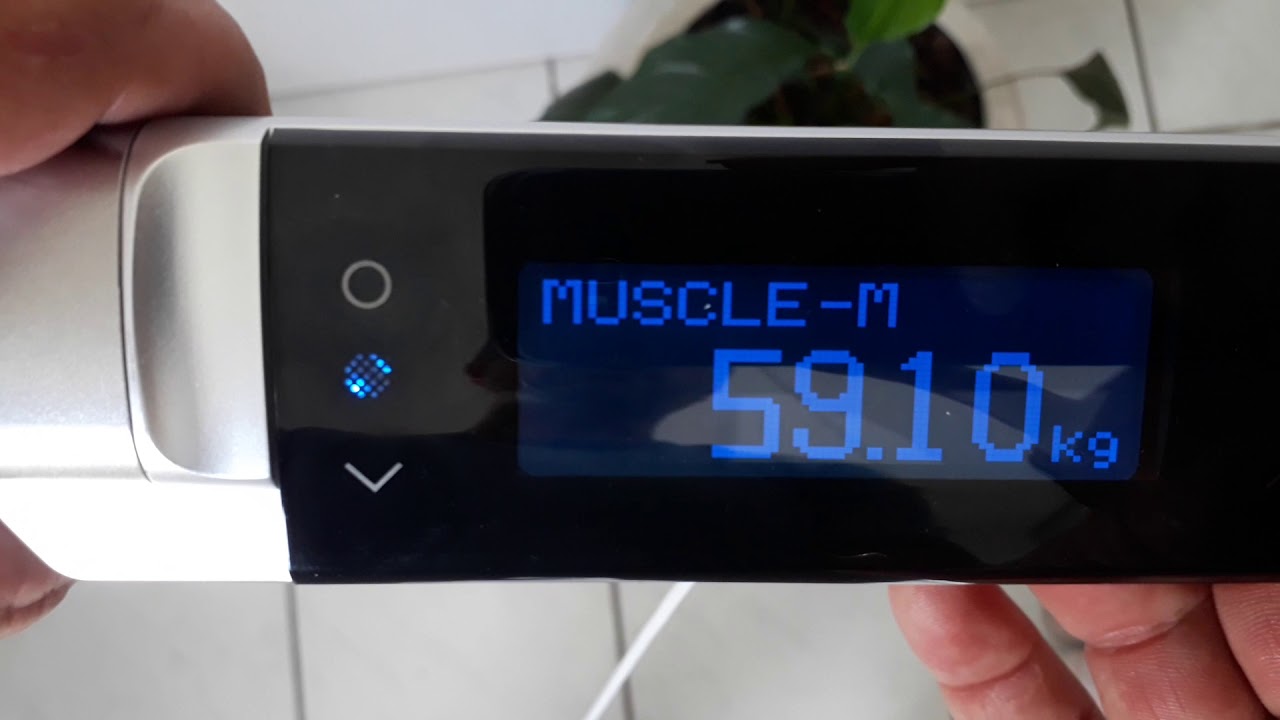 Registro do usuário e análise corporal com a Balança Tanita RD 545 no modo manual - Vídeo 2