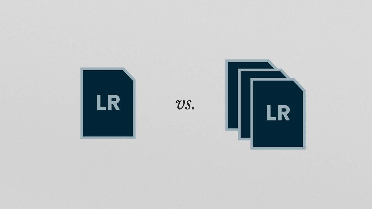 🤔 Ein Lightroom-Katalog oder mehrere?