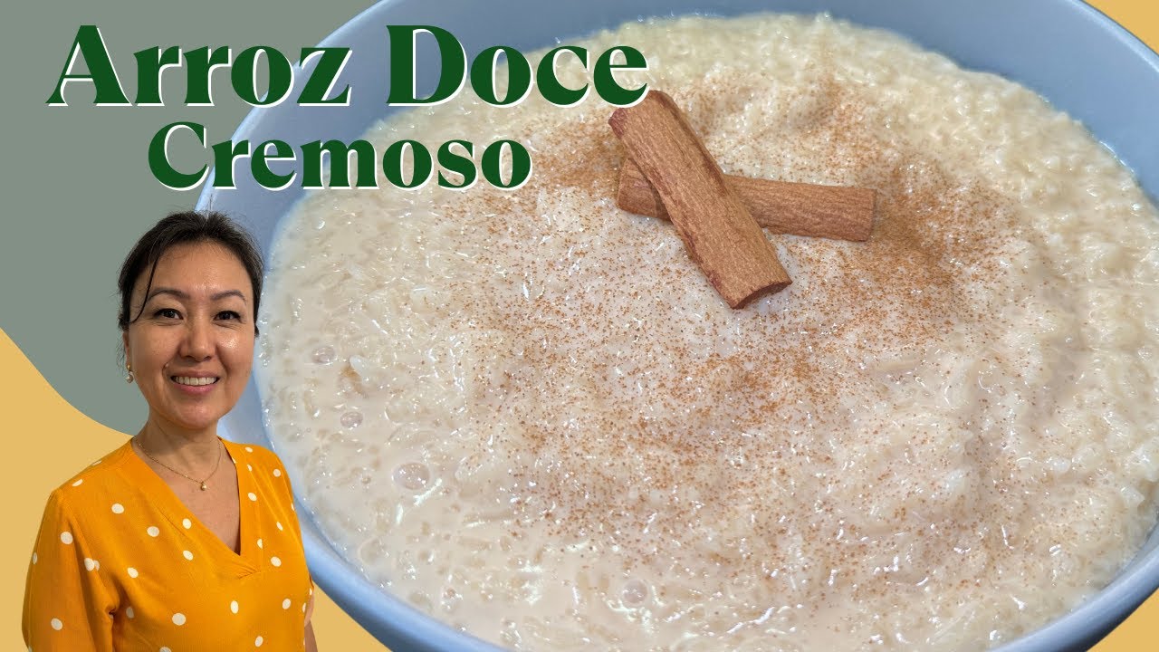 ARROZ DOCE | Super cremoso, caramelizado e fácil de preparar