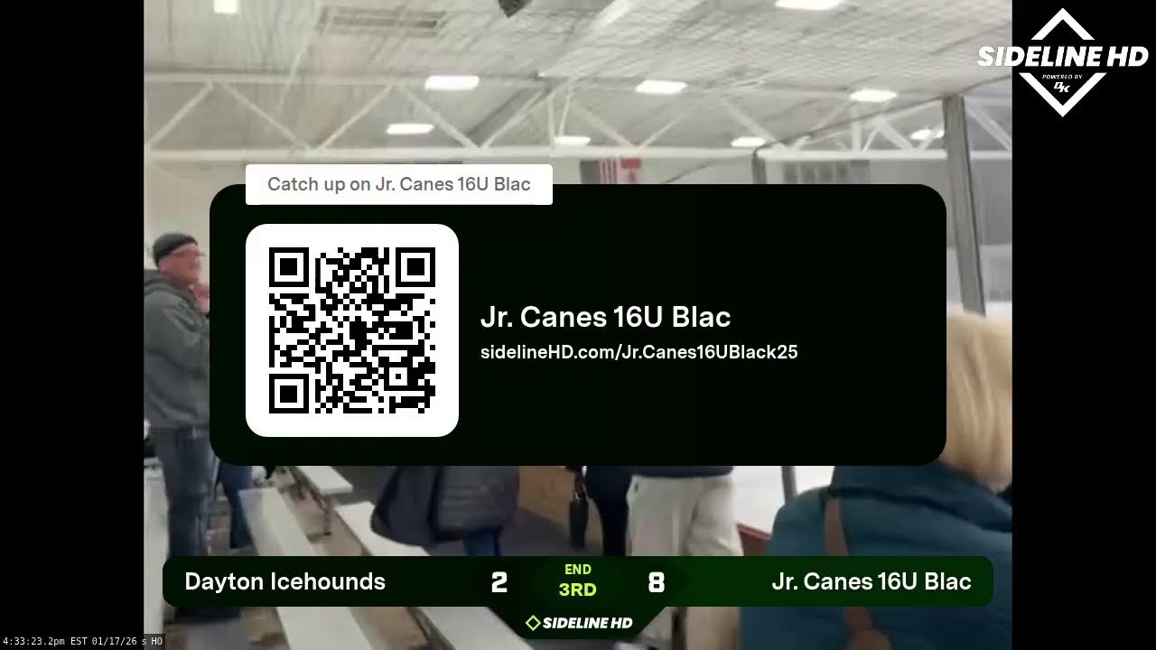Jr. Canes 16U Blac vs. Dayton Icehounds (2026.01.17)