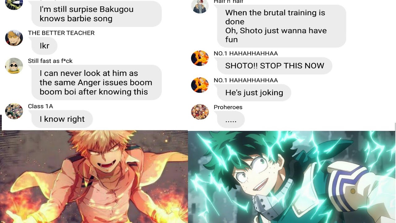 Here I am (MHA lyrics prank) the Todorokis series
