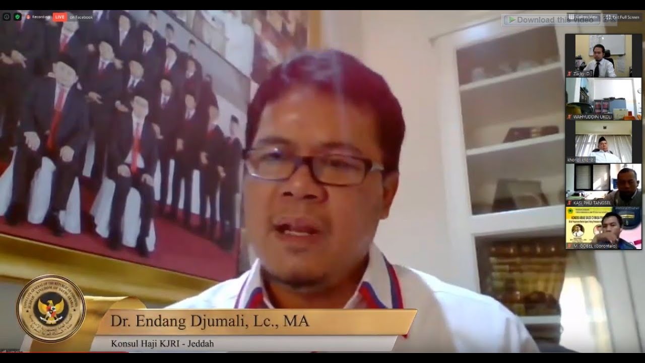 Bincang Kondisi Arab Saudi Di Masa Pandemi Covid-19 Pasca Pengumuman Menteri Agama Tentang Haji 2020