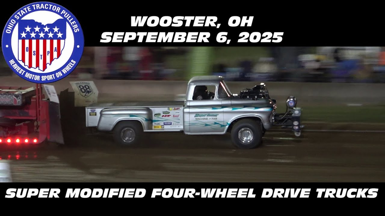 9/6/25 OSTPA Wooster, OH SMFWD Trucks