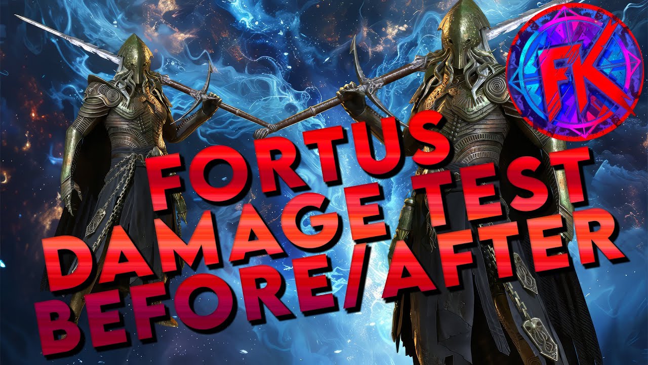 Hit's Actually Hard | Quick Damage Test Before/After FORTUS | Raid: Shadow Legend