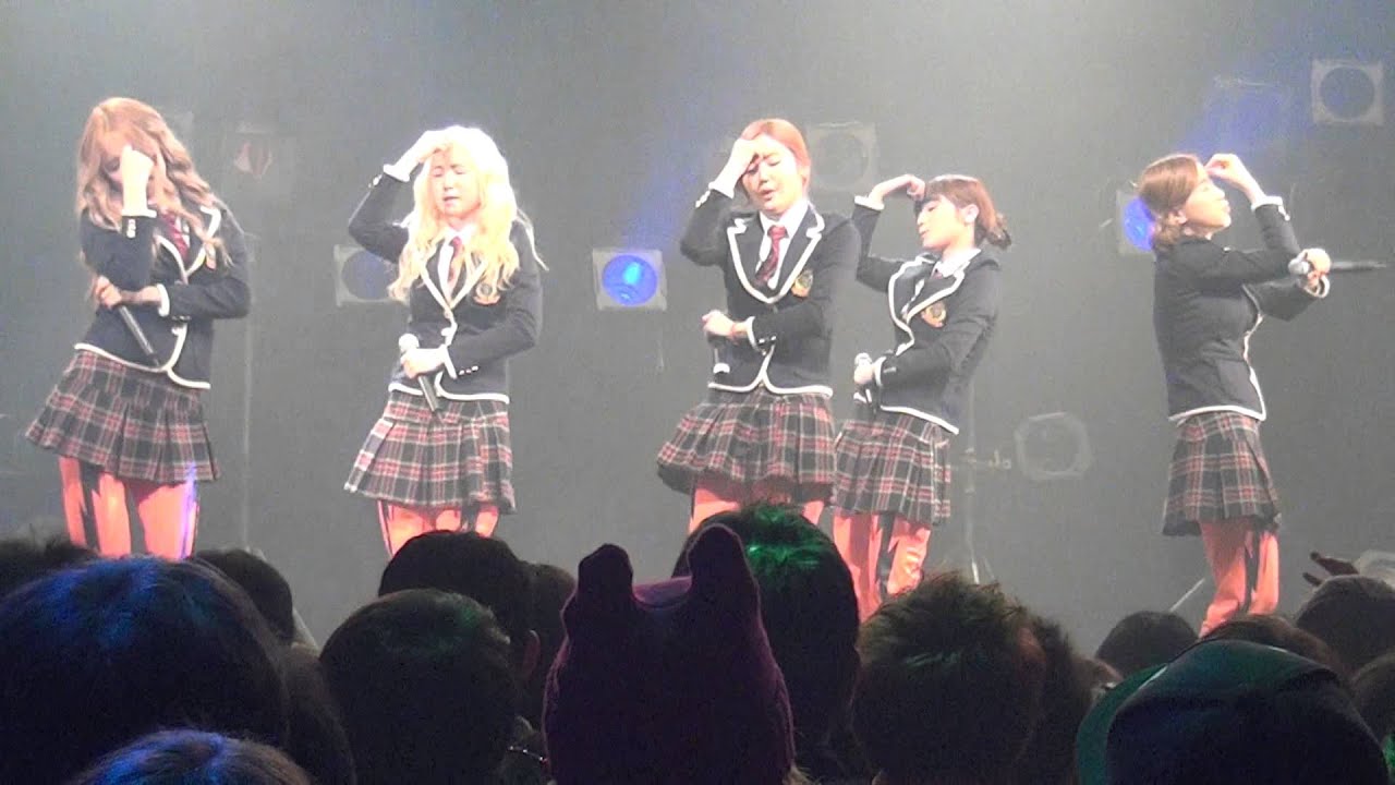 130105  CrayonPop   Shibuya  O-EAST 　『Dancing Queen』