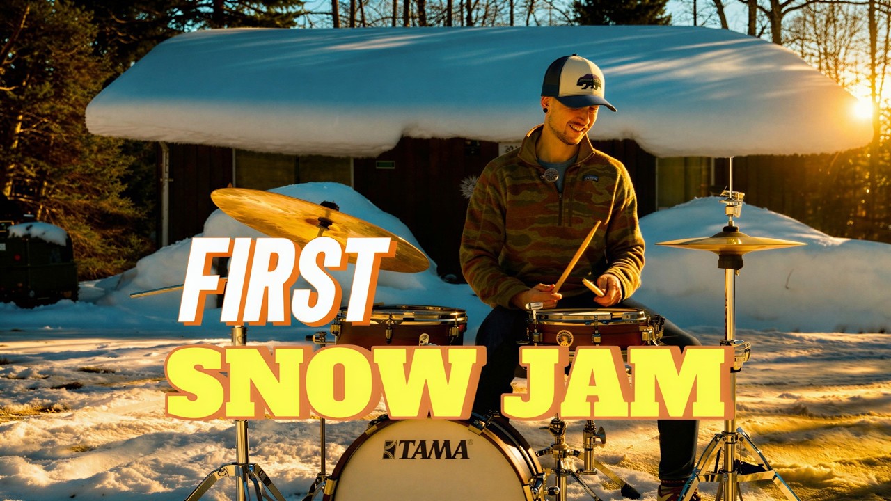 First Snow Jam — A Message to New Drummers