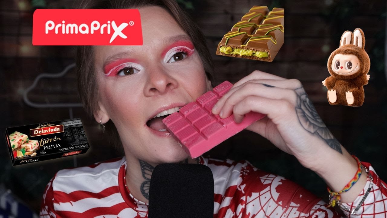 ASMR | JE TESTE LES PRODUITS DE CHEZ PRIMAPRIX + ( nouveau micro )