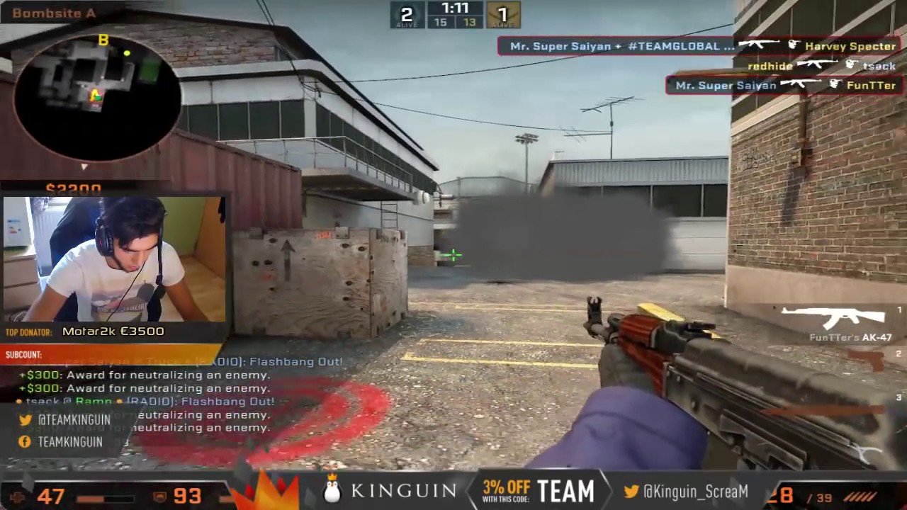 ScreaM ACE ALL HS ON CACHE @ STREAM MOMENTS