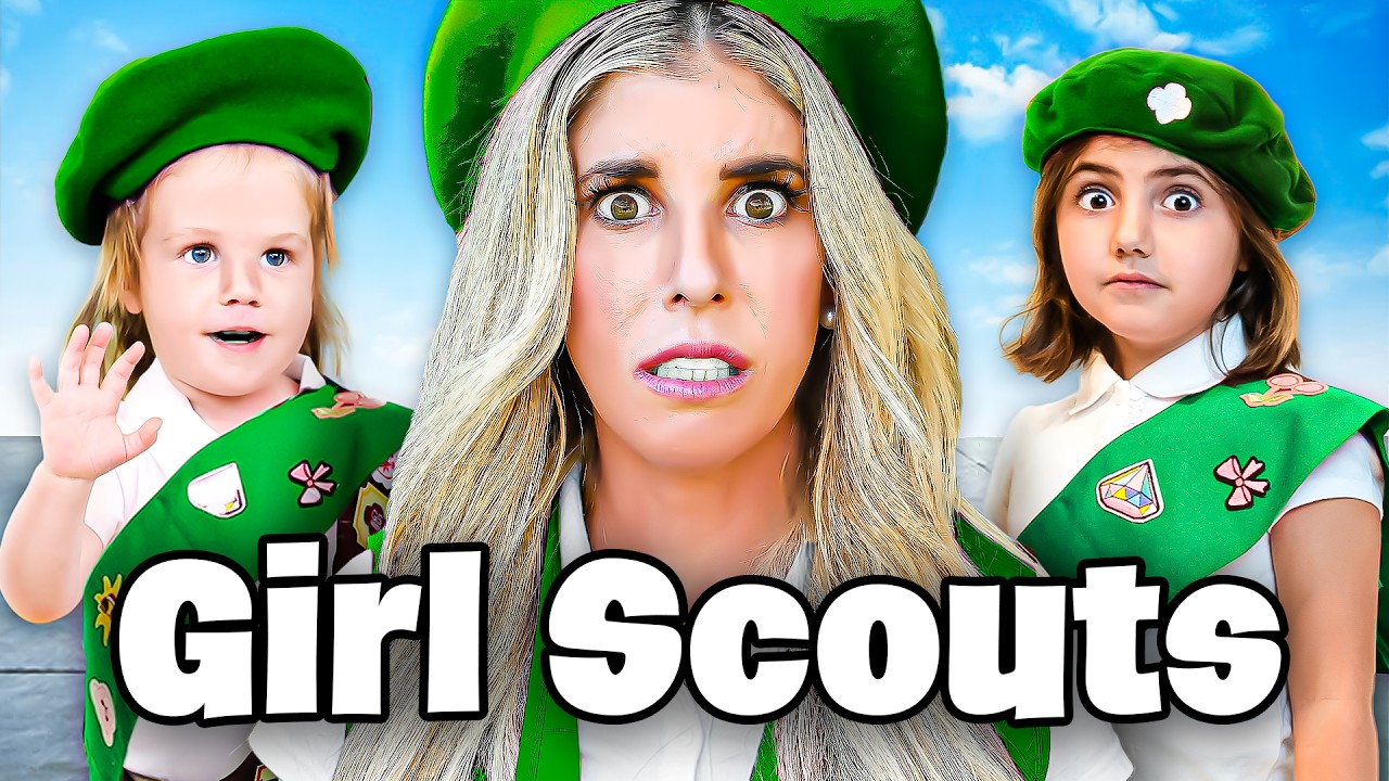 Surviving Every Girl Scout Level with Daughter ft/ Anazala Family