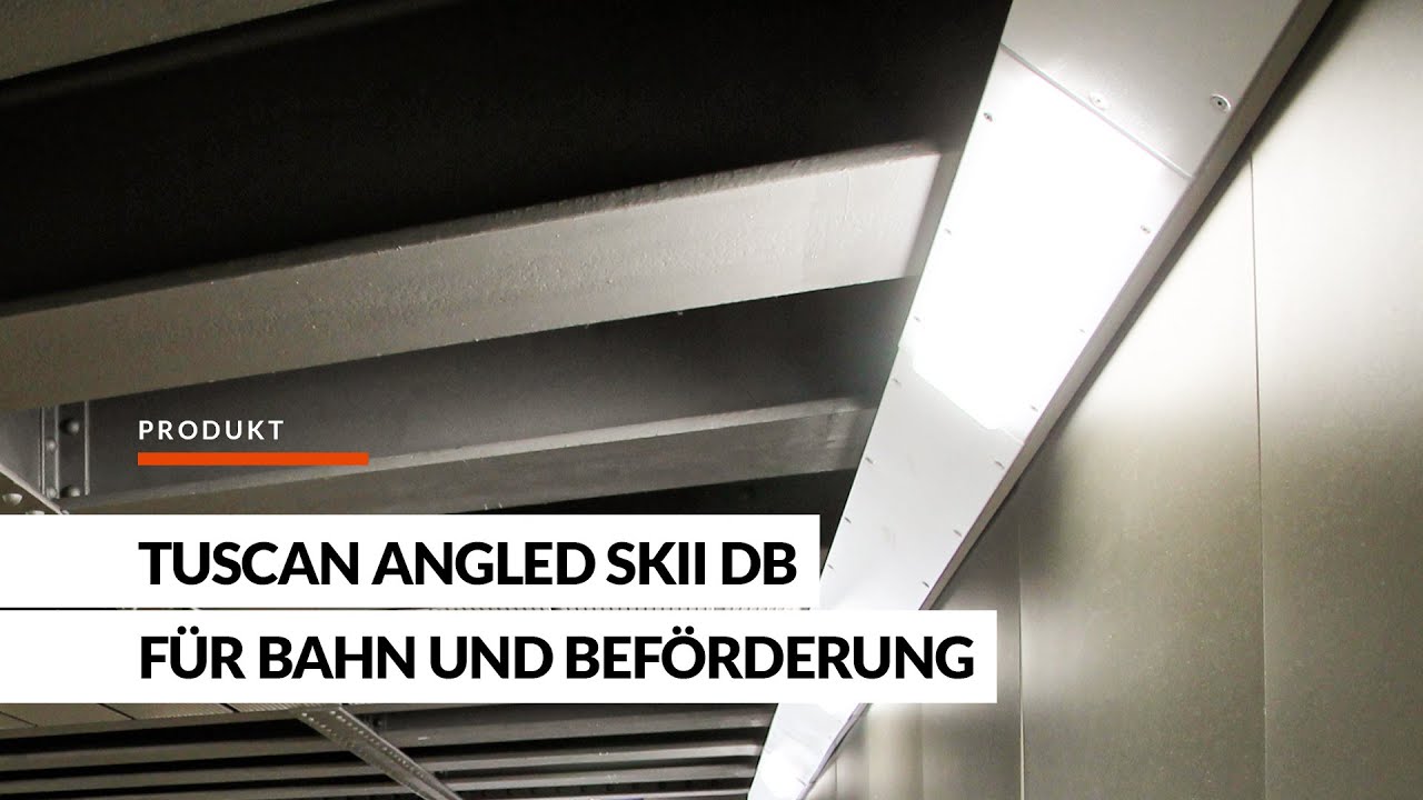 Tuscan 89 Angled SKII DB - für Bahn und Beförderung
