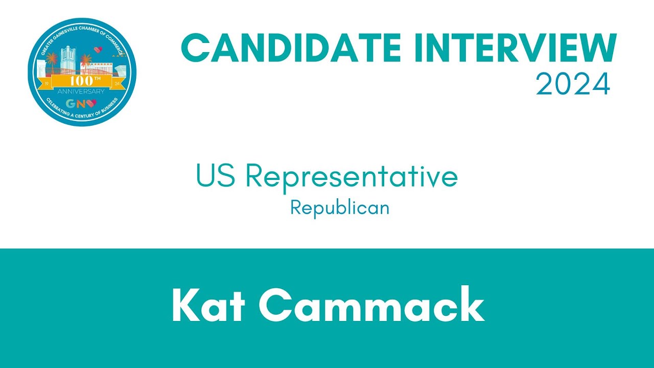 Candidate Interviews - 2024 Primary, US Representative Candidate: Kat Cammack