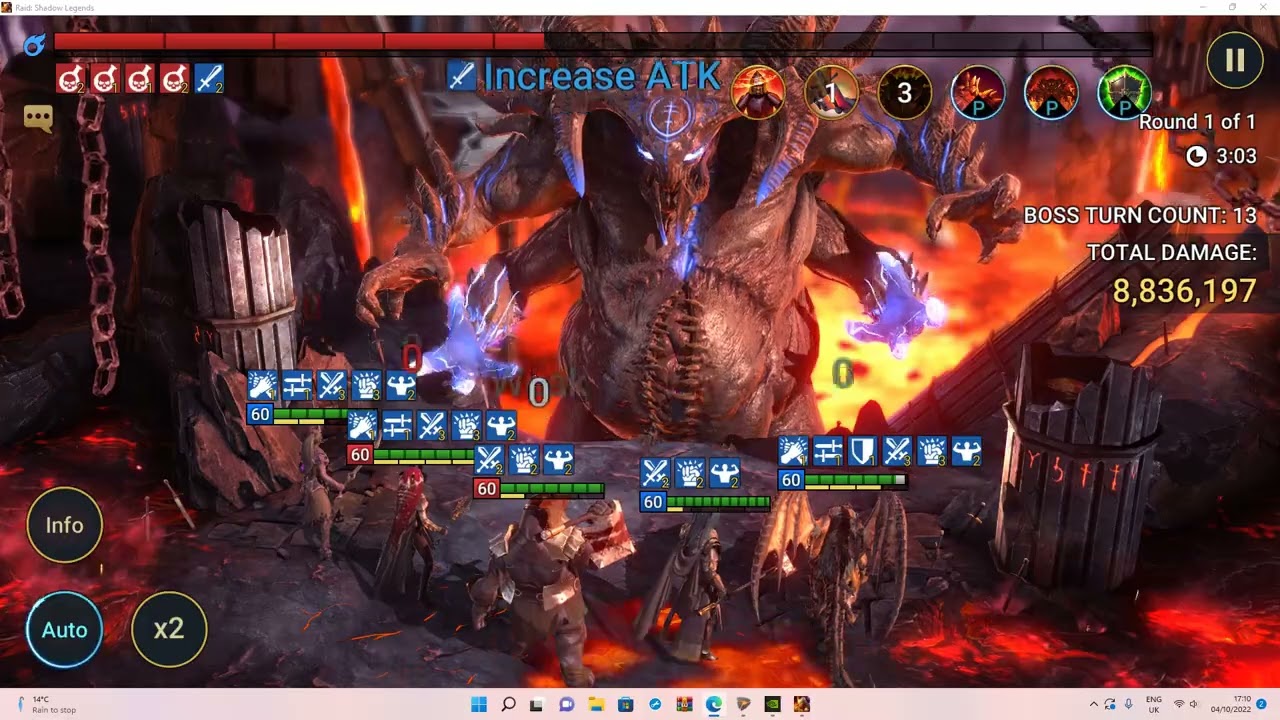 roshcard unkillable F2P freindly set up low speeds UNM + ally attack