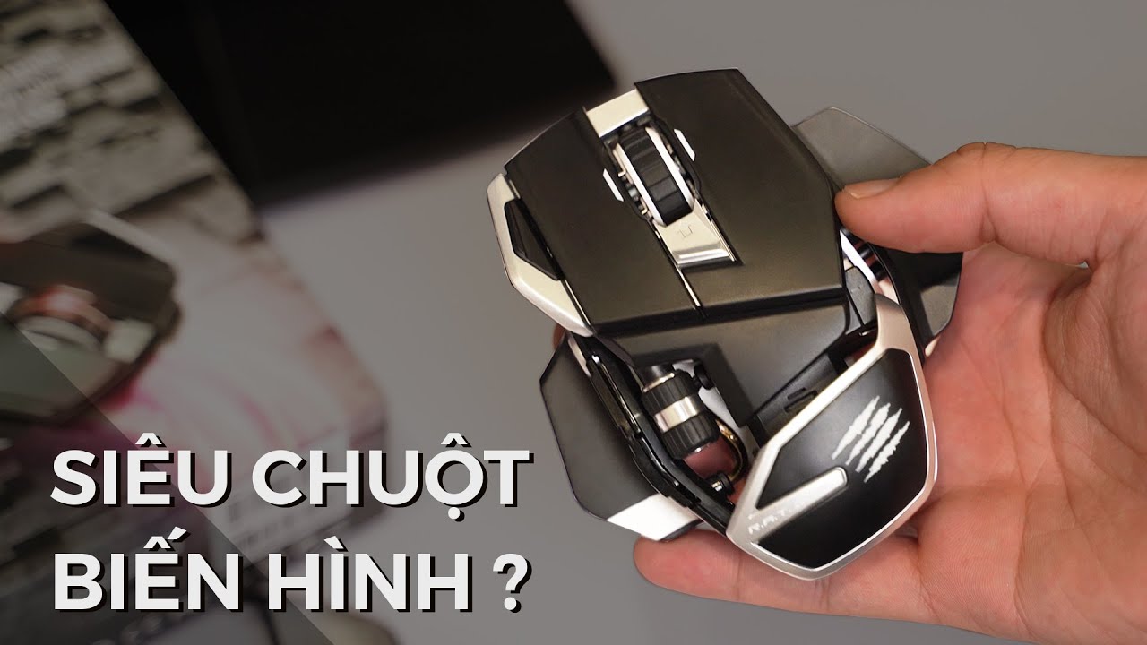 Siêu chuột chỉ dị nhân mới mua! Đánh giá chuột Madcatz R.A.T DWS